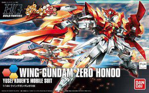 Bandai [033] HGBF Wing Gundam Zero Honoo Vaikai Kolekcinės figūrėlės