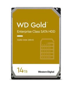 WD Gold 14TB SATA 6Gb/s 3.5inch 512MB cache 7200rpm internal RoHS compliant Enterprise HDD Bulk