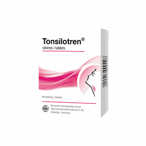 Tonsilotren 12,5 mg/10 mg/50 mg/5 mg/25 mg tabletės N40