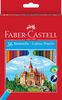 Spalvoti pieštukai Faber-Castell Castle, 36 spalvos