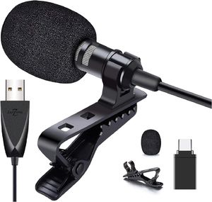 ZAFFIRO USB Lavalier Microphone