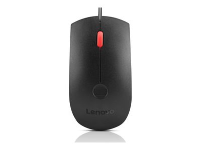 Pelė Lenovo Biometric Mouse Gen 2 Optical mouse Wired Black