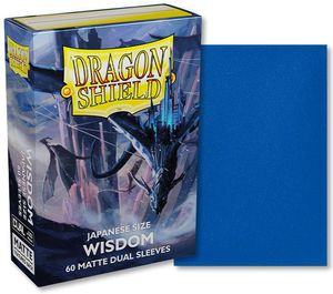 Dragon Shield Japanese Matte Dual Sleeves - Wisdom (60 Pcs)