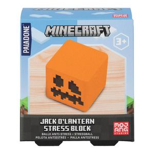 Minecraft Jack O'Lantern Shaped Stress Ball