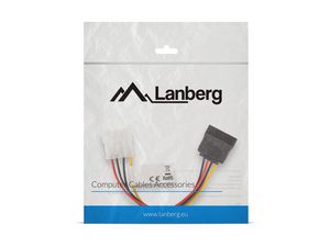 Lanberg Power cable Molex - SATA F/M 15cm