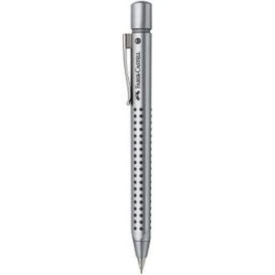 Pieštukas Faber-Castell Grip Plus 2011, 0.7mm, automatinis, sidabrinės spalvos korpusas