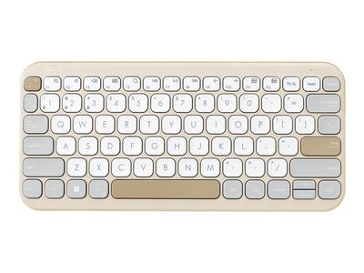 Klaviatūra Asus KW100 Keyboard Wireless US Oat Milk Bluetooth