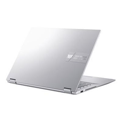 Asus Vivobook S 14 Flip OLED TN3402YA-KN391W | Silver | 14 " | OLED | 2.8K | 2880 x 1800 pixels | AMD Ryzen 5 | 7430U | 16 GB | DDR4 | Solid-state drive capacity 1000 GB | AMD Radeon Graphics | Windows 11 Home | 802.11ax | Bluetooth version 5.3 | Keyboard language English | Keyboard backlit | Warranty 24 month(s)