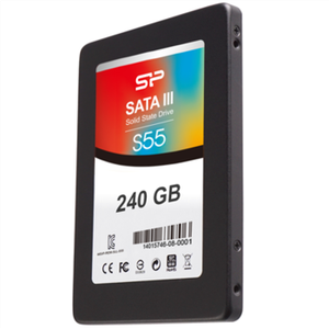 Silicon Power SSD Slim S55 240GB 2.5'', SATA III 6GB/s, 550/450 MB/s, 7mm