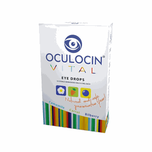 OCULOCIN VITAL akių lašai be konservantų vienkartiniuose lašintuvuose 0,5 ml, N10