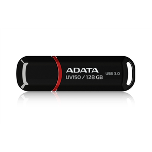 USB raktas ADATA | UV150 | 128GB | USB 3.0 | Black