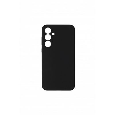 Just Must Regular Defense Silicone Case for Samsung Galaxy A55 5G Black - telefono dėklas