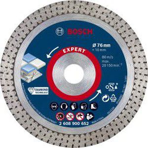 Deimantinis pjovimo diskas BOSCH Expert HardCeramic 76x10mm