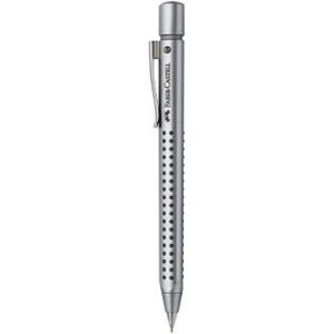 *Pieštukas Faber-Castell Grip Plus 2011, 0.7mm, automatinis, sidabrinės spalvos korpusas