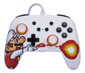 PowerA Fireball Mario Controller for Nintendo Switch