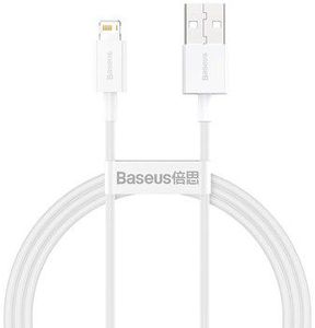 CABLE LIGHTNING TO USB 1M/WHITE CALYS-A02 BASEUS