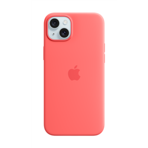 Apple iPhone 15 Plus Silicone Case with MagSafe - Guava Apple