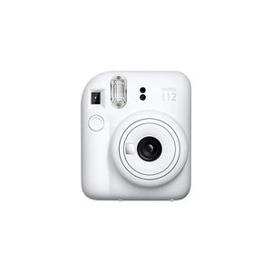 Momentinis fotoaparatas instax mini 12 CLAY WHITE+instax mini glossy (10pl)