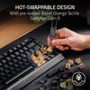 RAZER BlackWidow V4 75% wired mechanical keyboard (Orange switch, US)