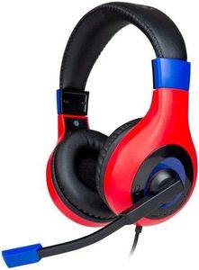 BIGBEN Mario Wired Headphones For Nintendo (Blue/Red) | 3.5mm