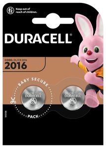 Duracell Lithium batteries 2016 2 pcs