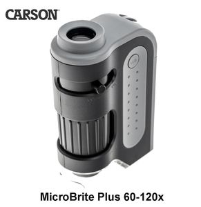 Carson MicroBrite Plus 60-120x kišeninis mikroskopas BLT išsiunt