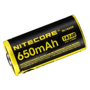 Nitecore NL1665R (650mAh) 16340