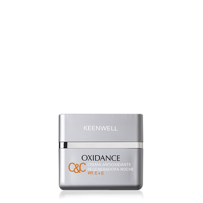 Keenwell Oxidance Regenerating Night Cream Atkuriamasis naktinis veido kremas su vitaminu C, 50ml
