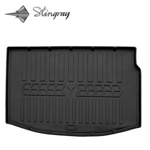 Guminis bagažinės kilimėlis RENAULT Megane III 2008-2015 (hatchback) black /6018161