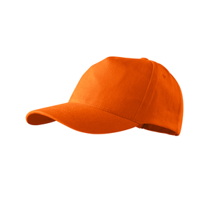 Kepurė su Snapeliu MALFINI 5P 307 Unisex, Oranžinė 340g/m2