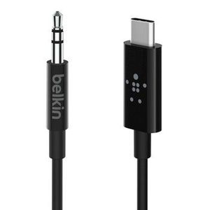 Belkin USB-C to 3.5 mm Audio Cable, 0.9m F7U079bt03-BLK