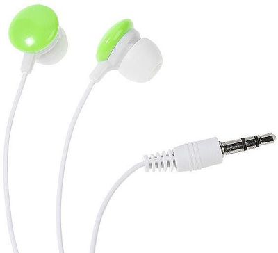 Vivanco earphones SR3, green (34885)