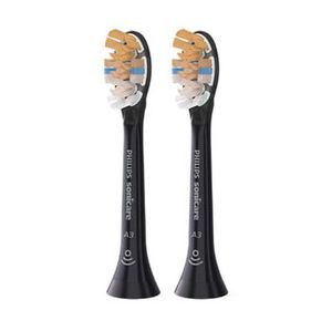 Philips | HX9092/11 A3 Premium All-in-One | Standard Sonic Toothbrush Heads | Heads | For adults and children | Number of brush heads included 2 | Number of teeth brushing modes Does not apply | Sonic technology | Black