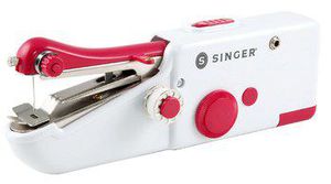 SINGER Stitch Sew Quick Mini mechaniškas siuvimo mašina AA Baterija Balta