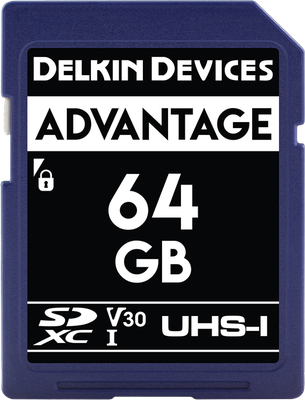 DELKIN SD ADVANTAGE 660X UHS-I U3 (V30) R90/W90 64GB