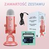Logitech G Blue Yeti (pink) condenser microphone