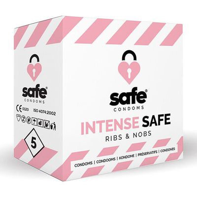 Prezervatyvai Intense Safe (5 vnt.)