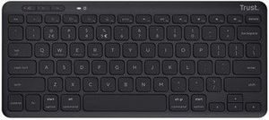 Trust Lyra Compact, multi-device wireless keyboard providing easy, convenient connection; made with recycled materials