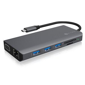 IcyBox ICY BOX IB-DK4070-CPD 12in1,2xHDMI,AUDIO,CR,V