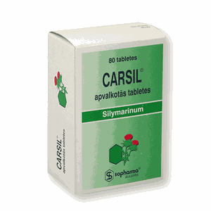 CARSIL 22,5 mg tabletės N80