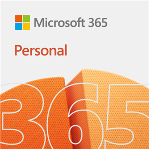 Taikomųjų programų Microsoft 365 Personal paketo (Word, Excel, PowerPoint, OneNote, Outlook, Publisher, Access) ir jo papildomo internetinio serviso, skirta 1 asmeniui, 1 metų naudojimo prenumerata, elektroninis produkto raktas Eu rinkai, daugiakalbė versija