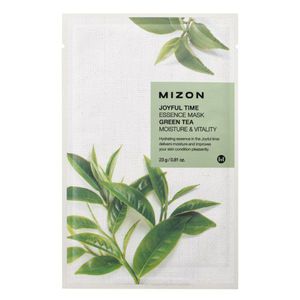 Mizon Joyful Time Essence Mask Green Tea Veido kaukė su žaliąja arbata, 23g