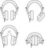 Audio Technica ATH-M30X wired headphones (Black) 3.5mm / 4.4mm