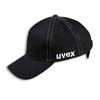 Apsauginė kepurėlė su vidiniu kiautu pailgintu snapeliu Uvex U-cap sport juoda 60-63