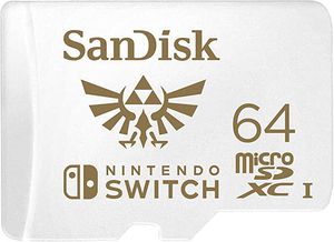 SanDisk MicroSDXC 100MB 64GB Nintendo SDSQXAT-064G-GNCZN