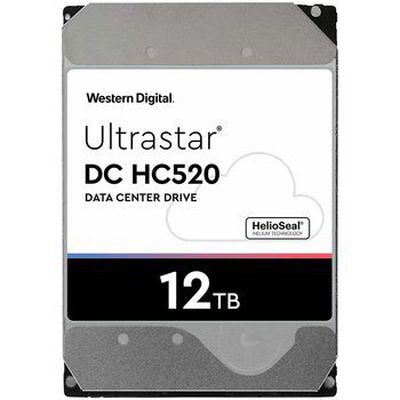 HDD|WESTERN DIGITAL ULTRASTAR|Ultrastar DC HC520|HUH721212ALE604|12TB|SATA 3.0|256 MB|7200 rpm|3,5"|0F30146