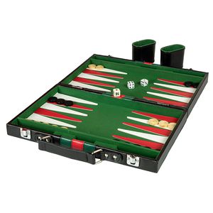 Backgammon - Leather Briefcase (48x40cm)