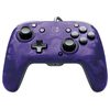 PDP Faceoff Deluxe+ Audio Wired Controller - Purple Camo