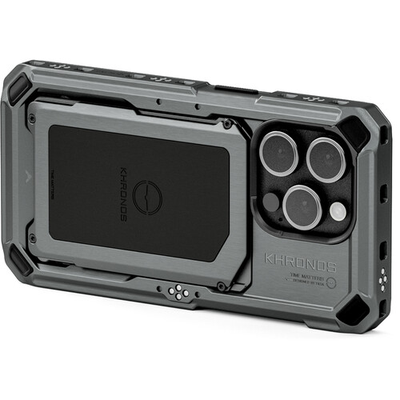 Khronos iPhone 15 Pro Case - Space Gray