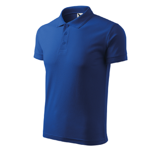 Vyriški POLO Marškinėliai PIQUE, Royal Blue